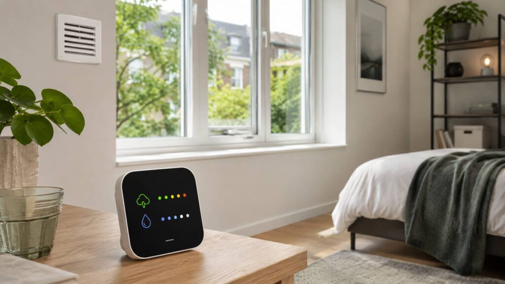 CO2 en luchtvochtigheid meten voor een gezond binnenklimaat - ventilatie in huis
