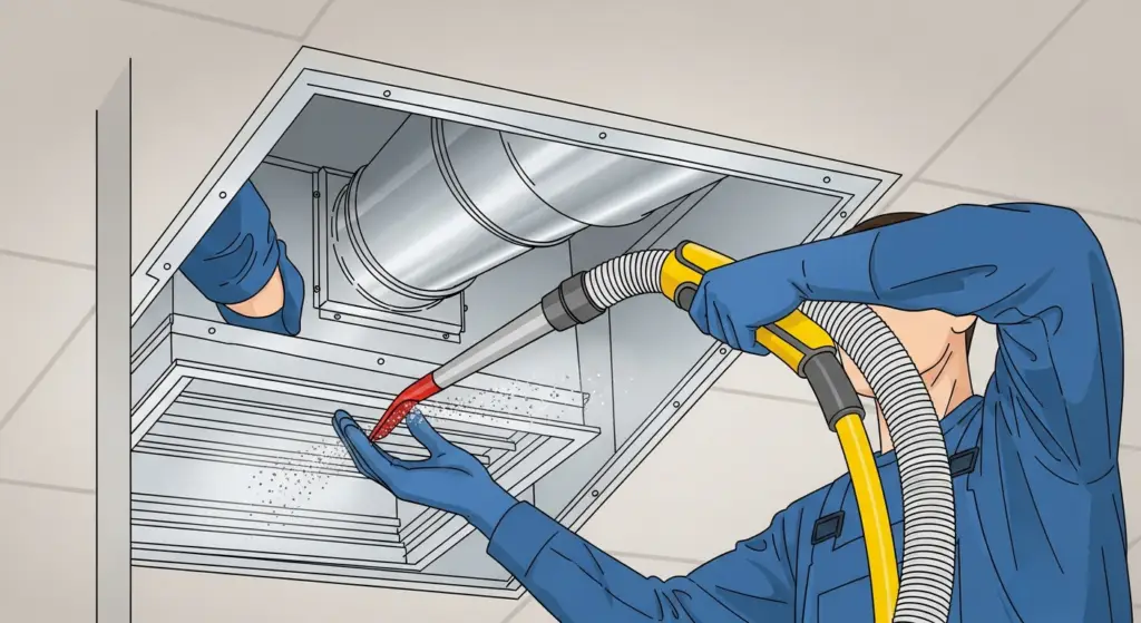 mechanische ventilatie schoonmaken