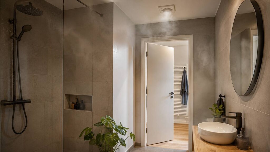 ventilatie badkamer zonder raam